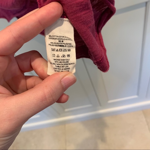 Free People Magenta T-Shirt - Picture 7 of 9